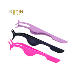 Wholesale Eyelash Applicator Make Up Tools Simple Convenient Operation Low Price Plastic Lash Extension Tweezers