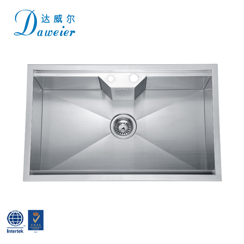 Factory Directly Sell Customized Stainless Steel Handmade Kitchen Sink