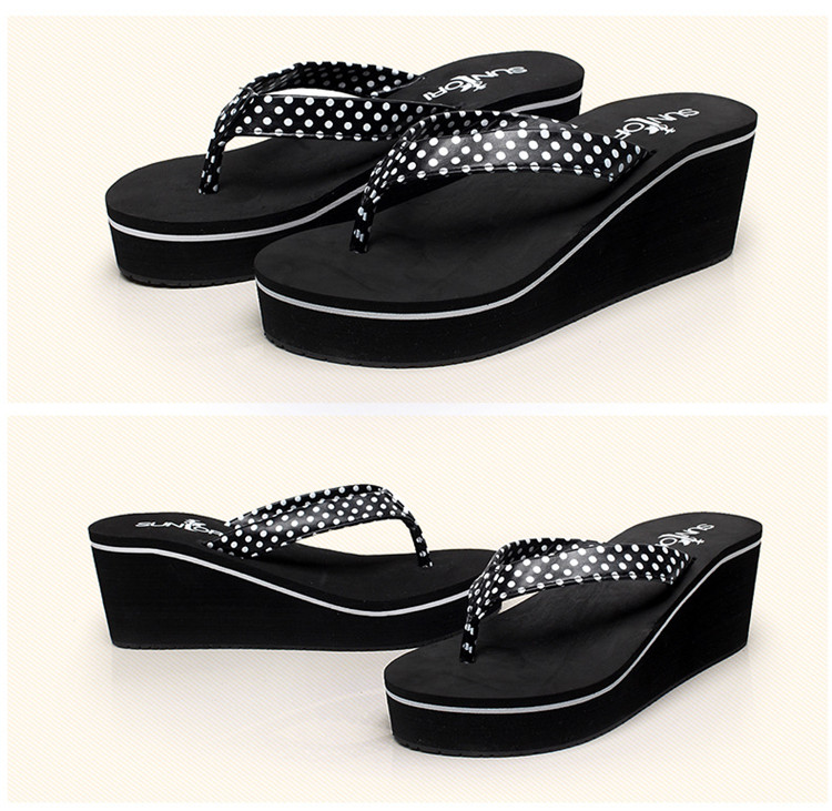 Wedges Flip Flop Heels Slipper for Women Latest 2020 Design Summer Sandals Flip-flops