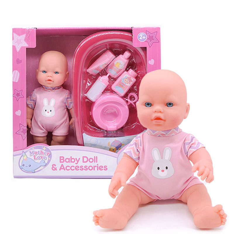 Продажа экологически чистого материала, настоящая виниловая кукла-Реборн, игровой набор для ванны для малышей