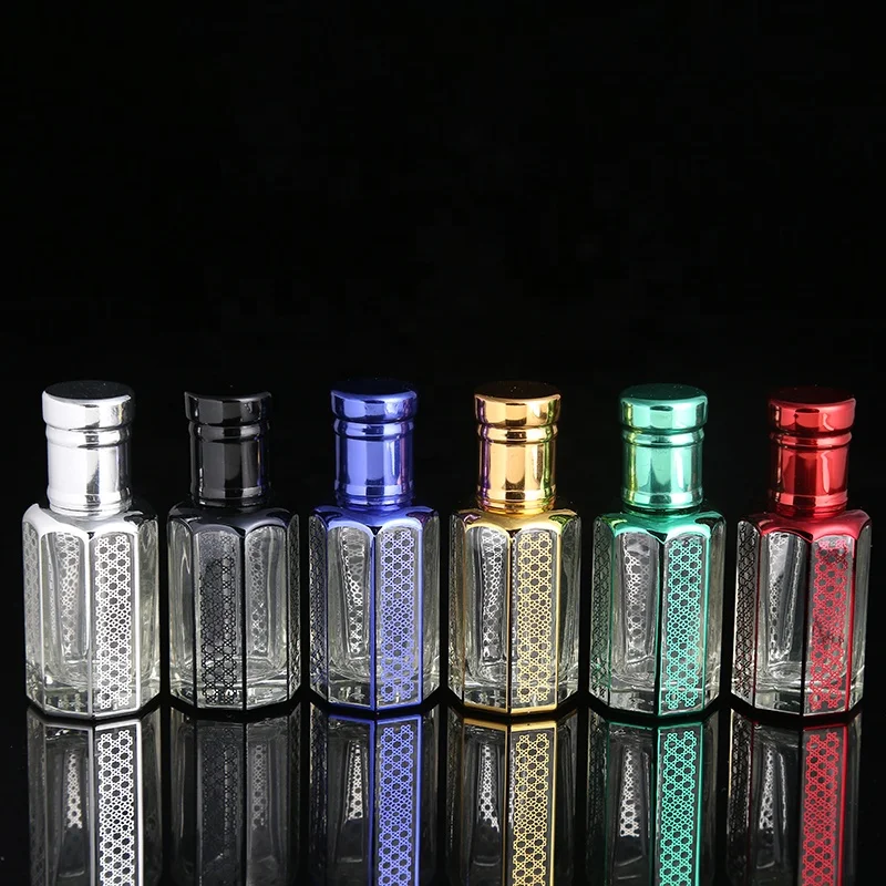 CJ-Прямая продажа с фабрики, 3 мл, 6 мл, 12 мл, необычные стеклянные бутылки Attar Oud, флаконы для парфюмерного масла со стеклянной палкой