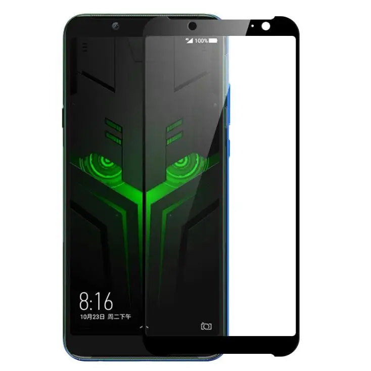 0,33 мм 9H защита экрана от царапин 2.5D шелкография закаленное стекло для Xiaomi Black Shark 3 2 Pro