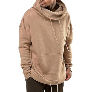 mens cowl neck hoodie