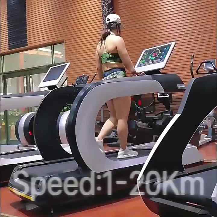 Inch Electric Treadmill for Professionals AC Motor Control