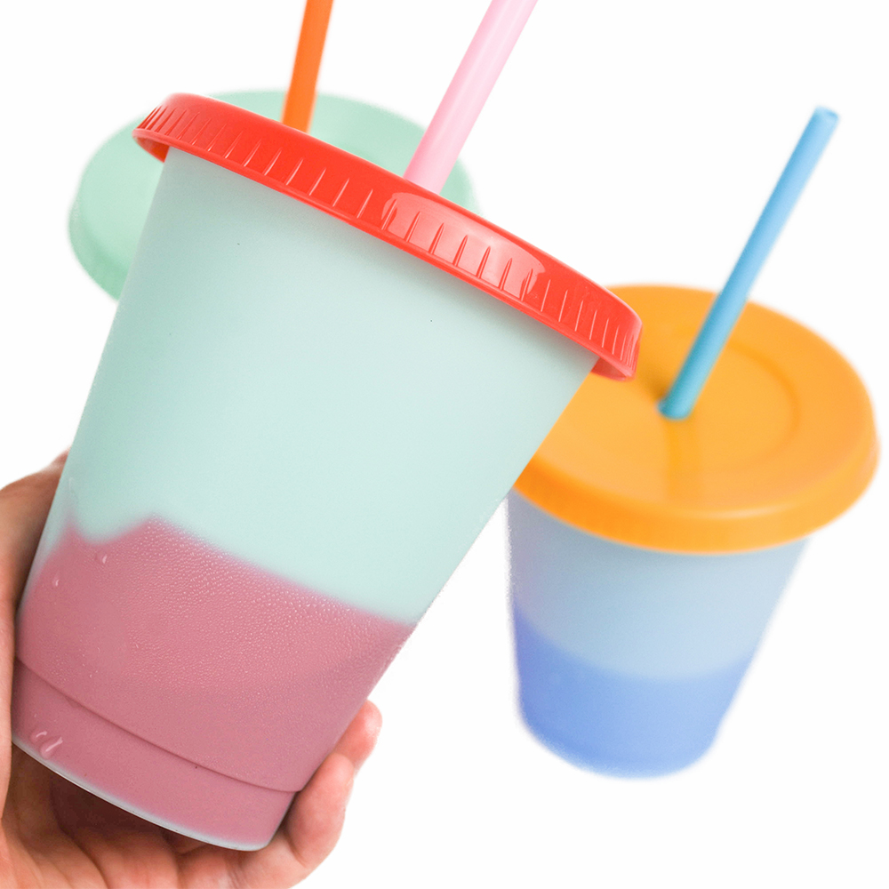 16oz Reusable Grande kids color changing cup