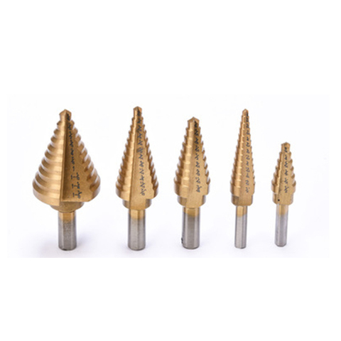 金属钻头4-12/20/32毫米阶梯钻头hssco高速钢锥钴钻头不锈钢工具套装