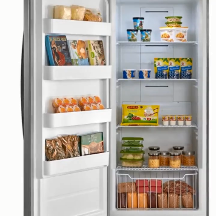 Smad 13.8カフトホテルホームシングルドア直立冷蔵庫 & 冷凍庫冷蔵庫