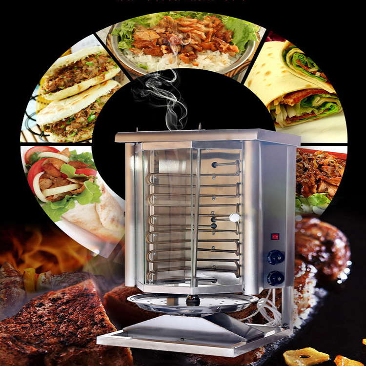 Factory big sale 2023 Commercial use automatic shawarma machine/doner kebap machine Spot goods in stock