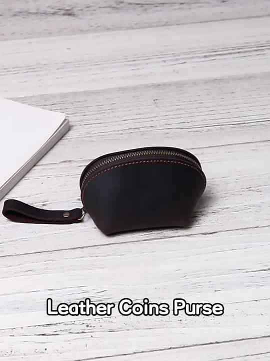 Monedero Llavero De Piel Para Hombre Con Compartimento Trasero 205402
