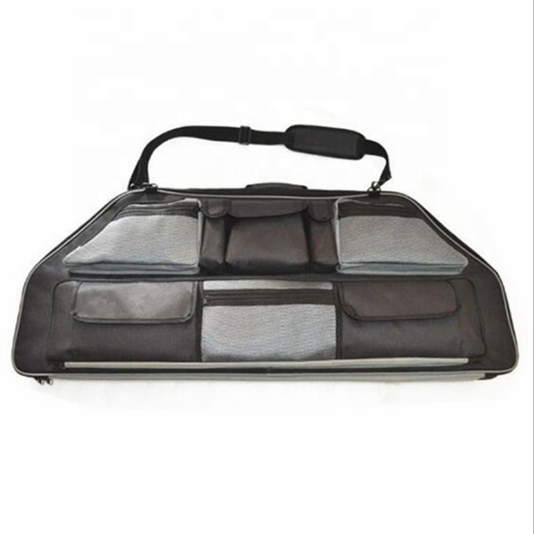 Черная мягкая универсальная сумка для переноски арбалетов из лука, сверхпрочный водонепроницаемый Рекурсивный чехол с бантиком и карманами