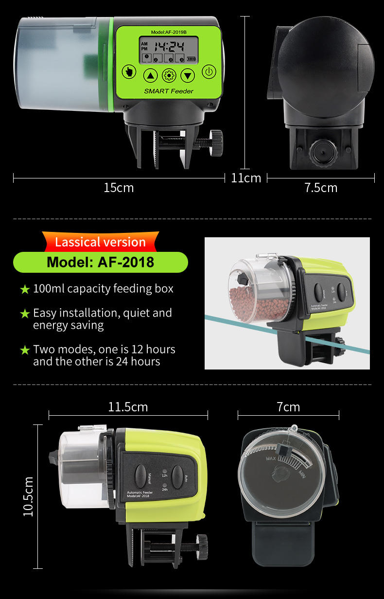 27個（内2個新品）】SMART Feeder AF-2019B 自動給餌機 AF-2019B Fish