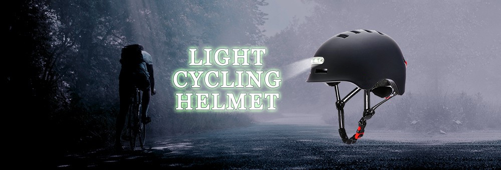 Smart LED Warning Flash Riding Scooter helmet with light for Electric Scooter and Other bike bicycle Or Motorcycle accessories