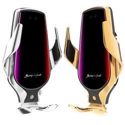 free shipping Amazon Best Seller  Wireless Charger Holder 10W Wireless Charging Car Mount Fast Qi Wireless Car Charger