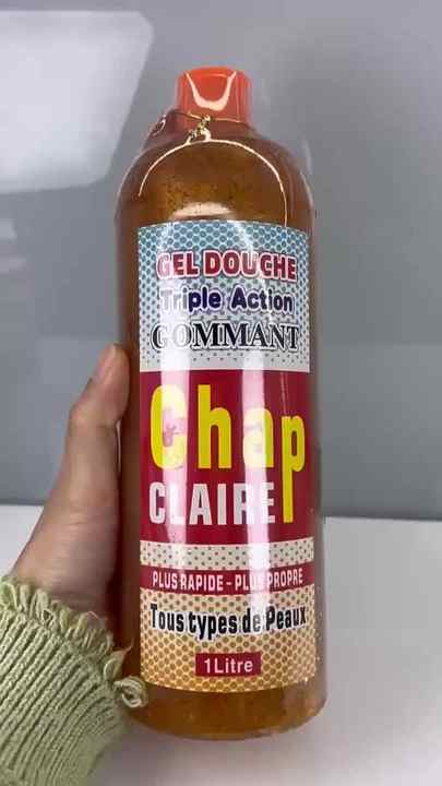 Lot 3 Gels Douche + Huile Succès White Claire Plus - Éclaircissant, 1000ml/125ml