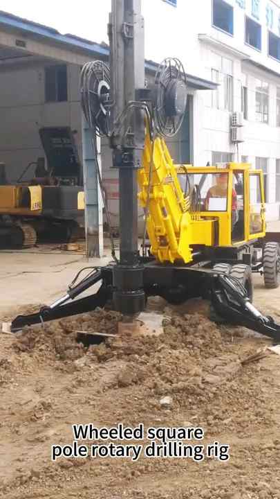 Crawler Pile Driver Hydraulic Piling Rig Small Hydraulic Pile Driver ...