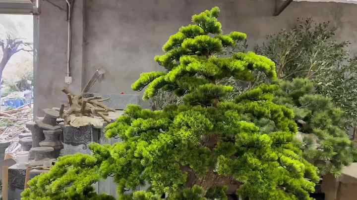 bonsai lampe led Blühender Bonsai-Tischlampe – Tischlampe DE main image 1