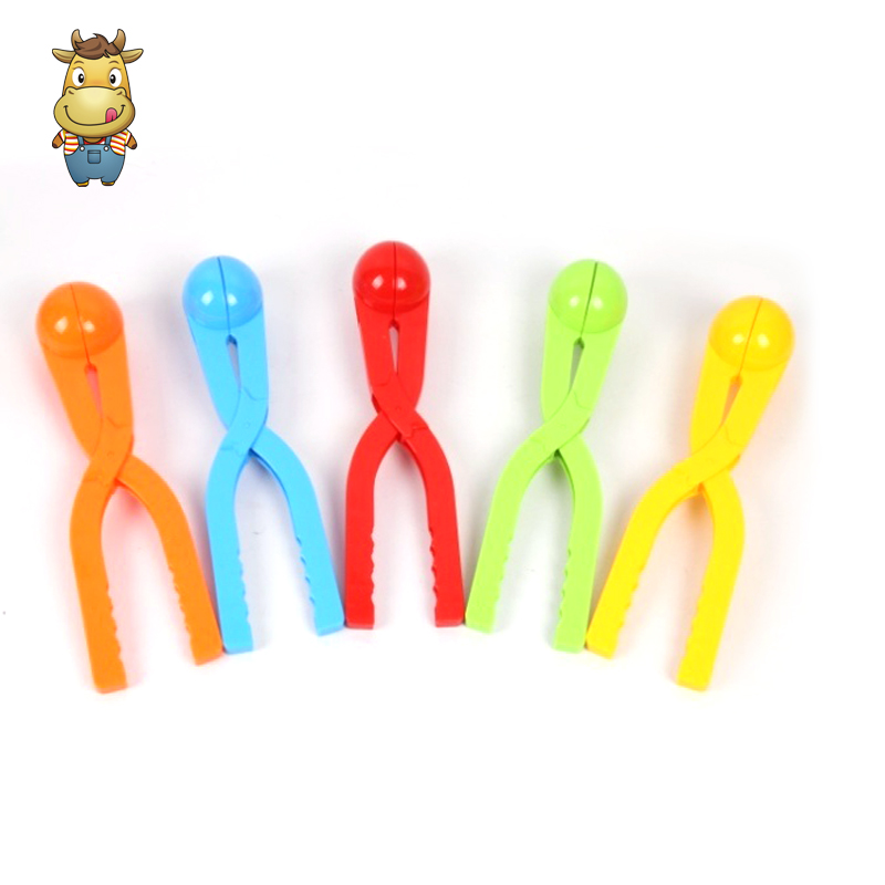 Зажим для снежника, устройство для изготовления зимних снежных шаров, инструмент для формовки песка, детская игрушка, зажим для снежной погоды, детская игрушка для спорта на открытом воздухе