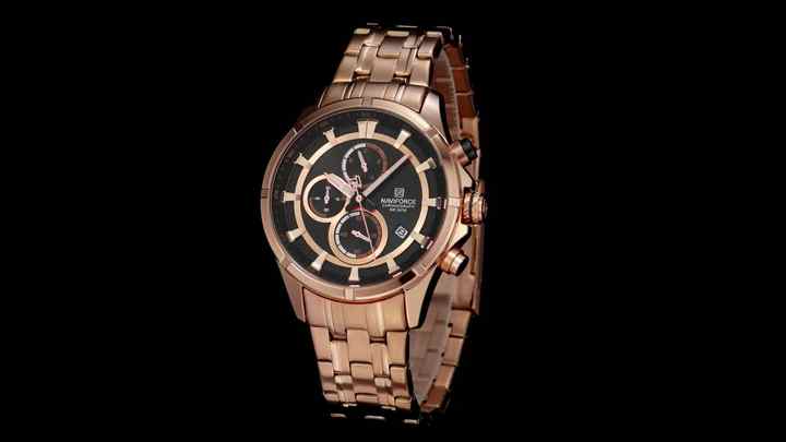 NAVIFORCE 8046 RGBRG - Stylish Men's Watch with Quartz Movement