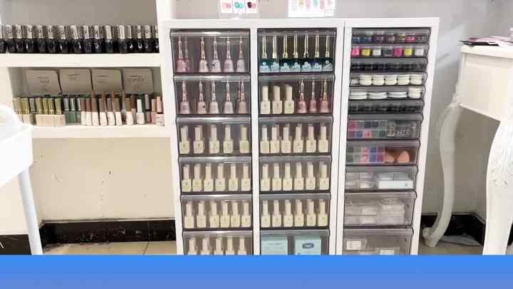 ネイルサロン用引き出し収納キャビネット カラージェルポリッシュ