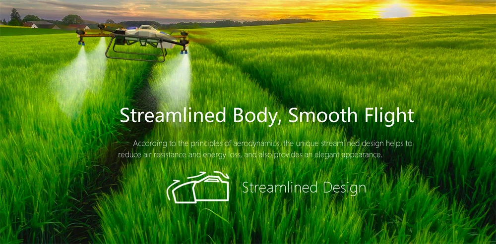 unique streamlined design helps to reduce air resistance and energy . streamlined body, smooth flight