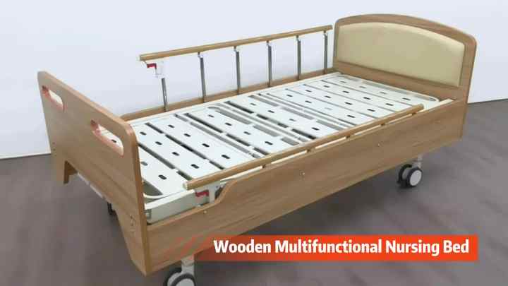 Manual Nursing Bed for Nursing Homes Hand-Crank Hospital Bed for ...