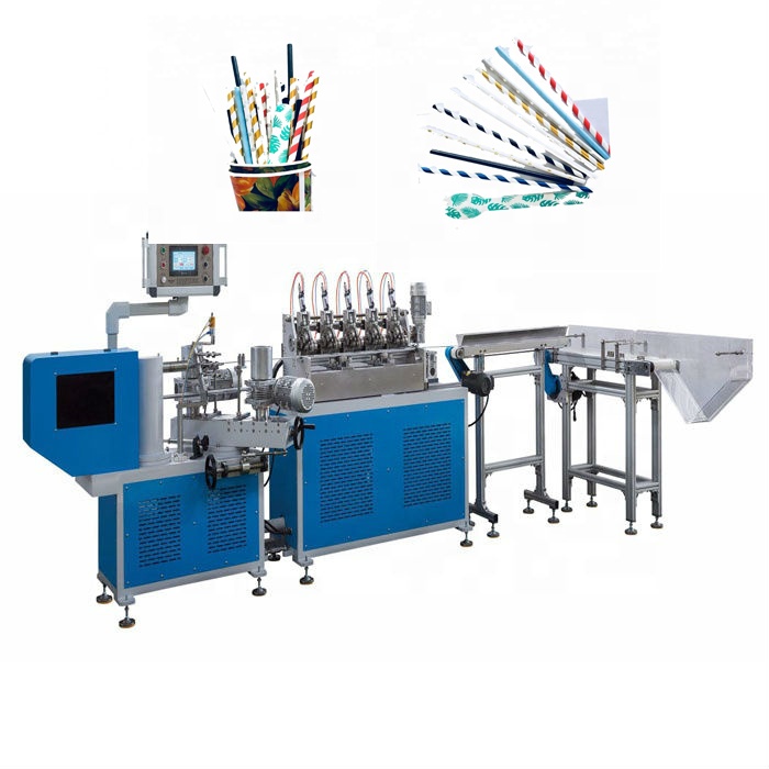 CE enviro<i></i>nmentally high speed multi-cutters drinking paper straw machine paper straw making machine