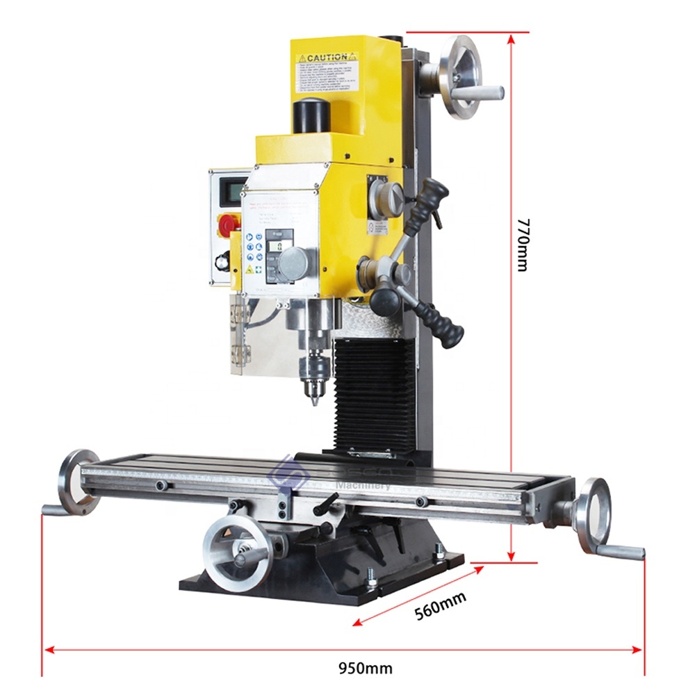 ZX25V Metal Mini Mill Drill - Precision and Affordability