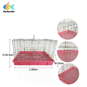 folding rabbit cage