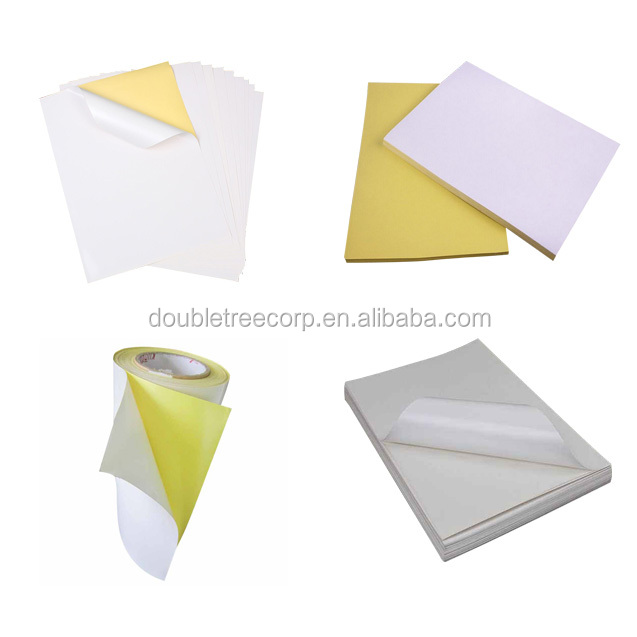 A4 Size Sticker Paper / Label Sheets / Sticky Self Adhesive Matte Surface printable in Inkjet