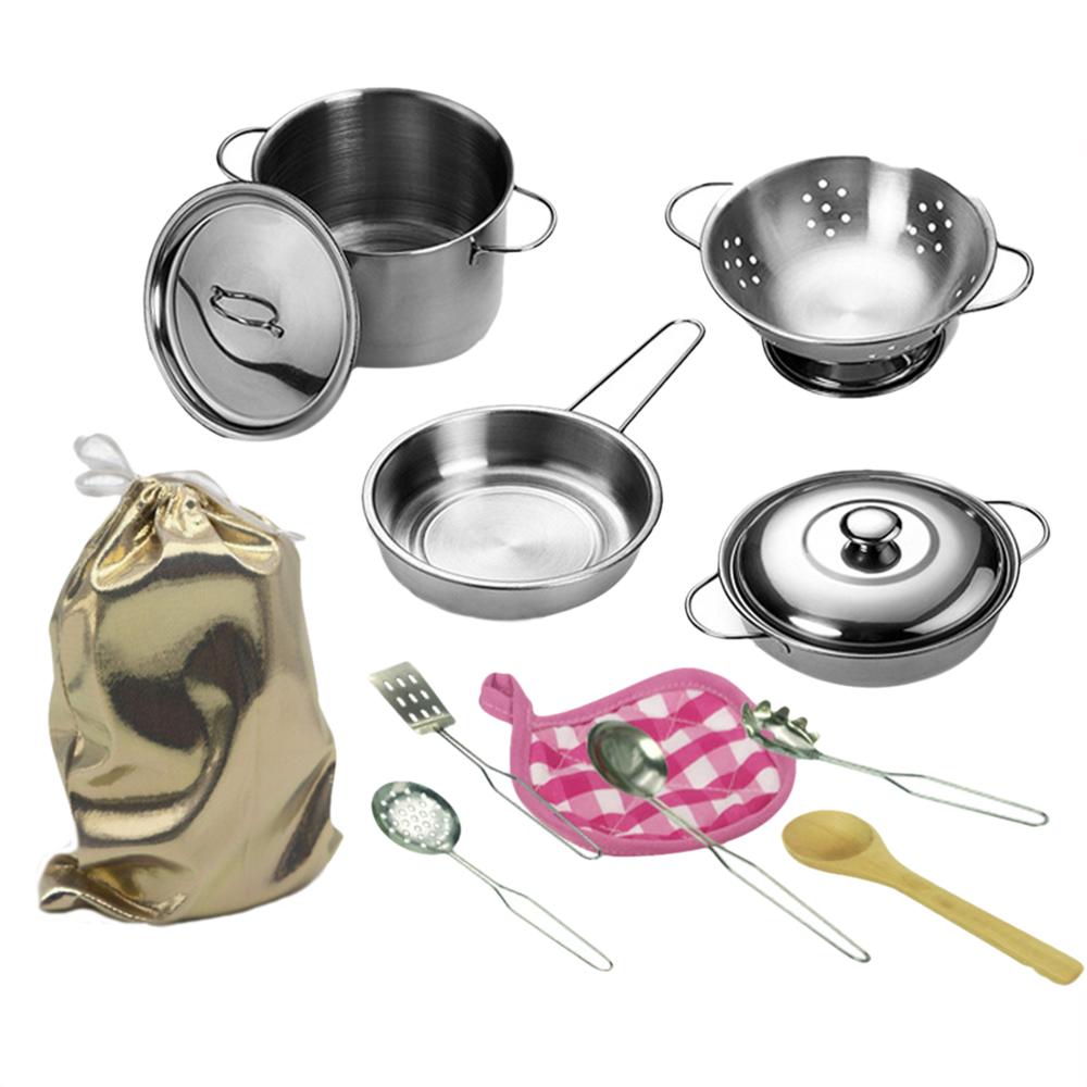 steel kitchen set toy online