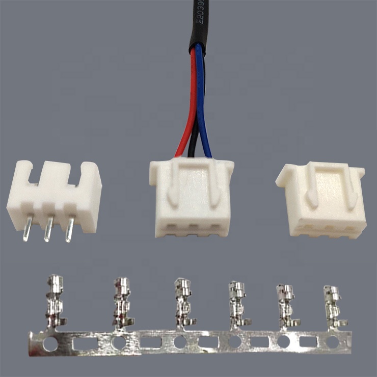 Пользовательский кабель 3 Pin 4 Pin 5Pin JST XH 2,54 мм 24AWG разъем с жгутом проводов 150 мм