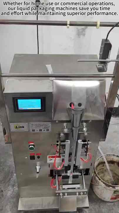 Automatic Small Bag Filling and Sealing Plastic Roll Film Popsicle