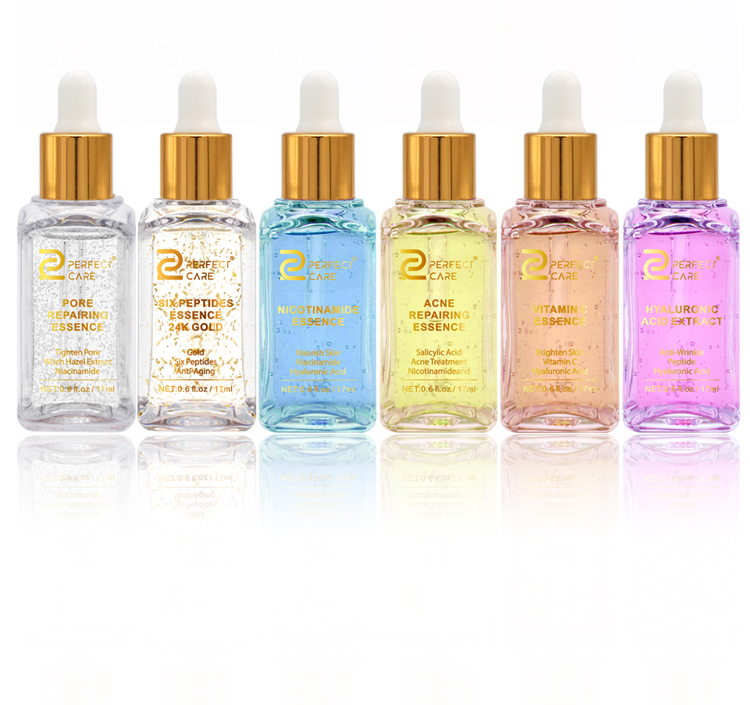 Сыворотка для лица с гиалуроновой кислотой, отбеливающая, сужает поры, против старения, 100% натуральная и органическая Сыворотка для ухода за кожей