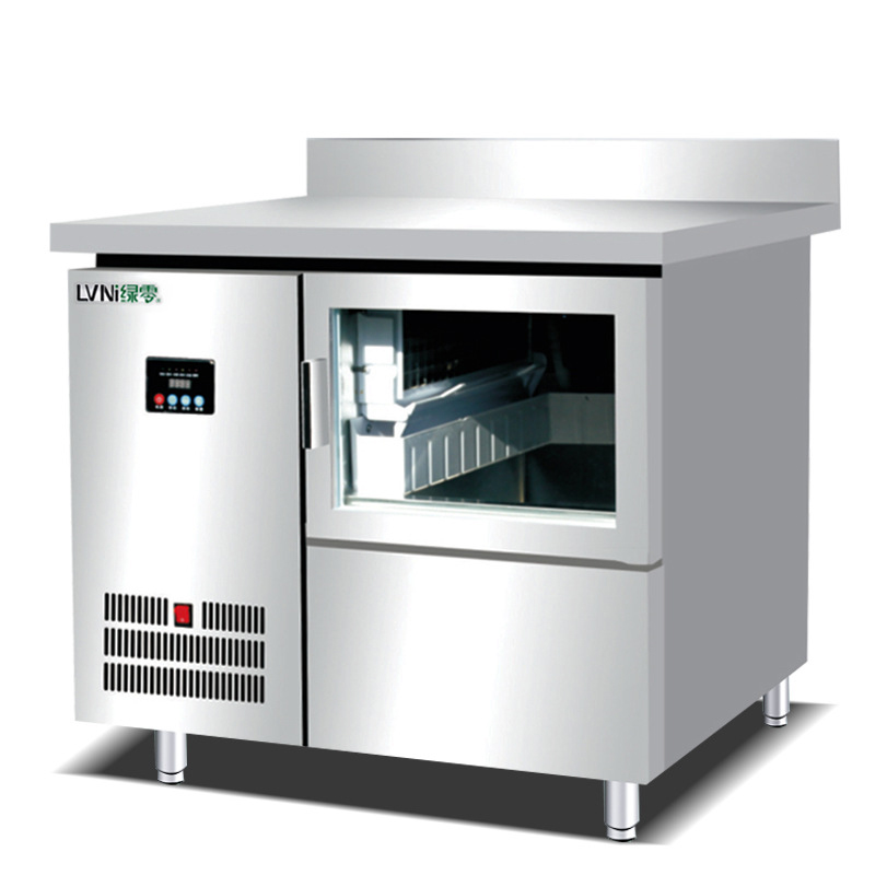 Коммерческий Рабочий стол 90 кг/день, Ледогенератор для отеля, кофейни, бара