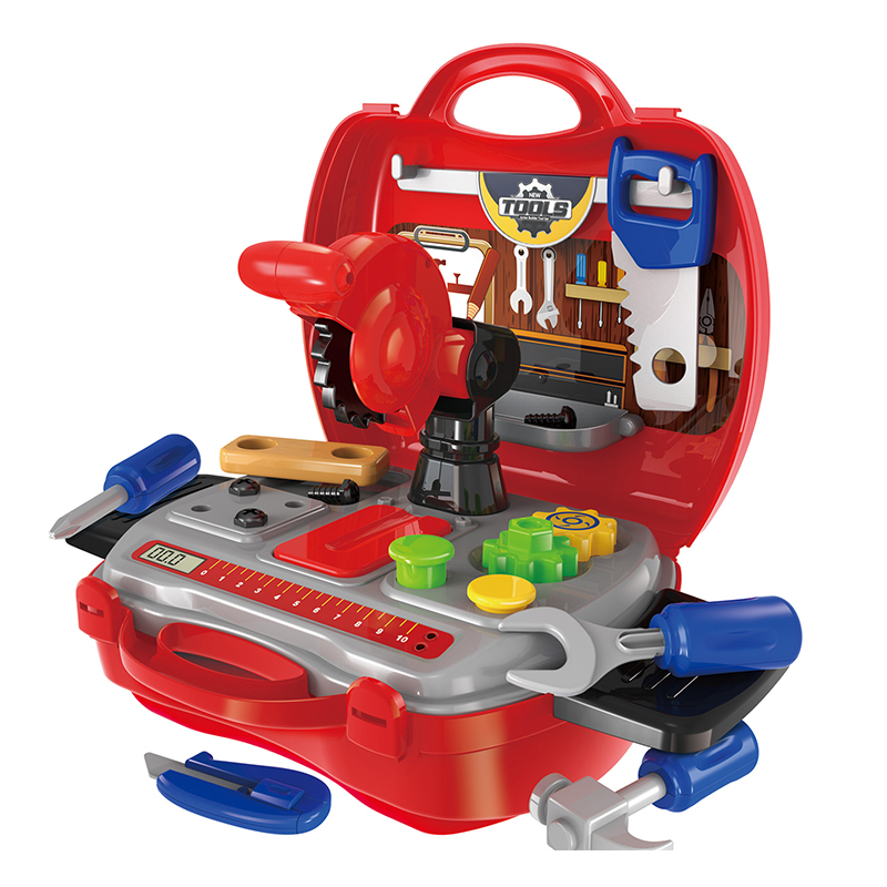 25 шт. набор инструментов для ролевых игр, современные дешевые пластиковые строительные инструменты, игрушки для оптовой продажи