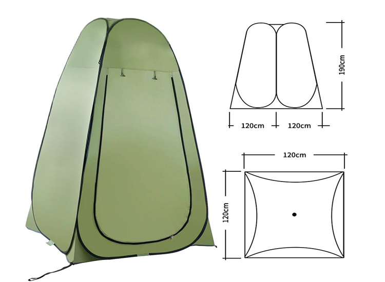 China Manufacturer Deliver Waterproof, Beach Tent Sun Shelter , Factory Direct Sales UV50+ 190T Polyester Pop Up Tent/