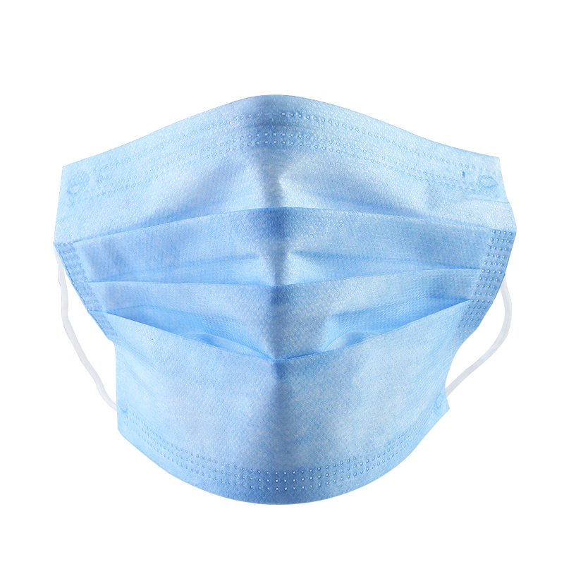 Low Price Protective Facial Mask Non-woven 3 Ply Disposable Face Mask