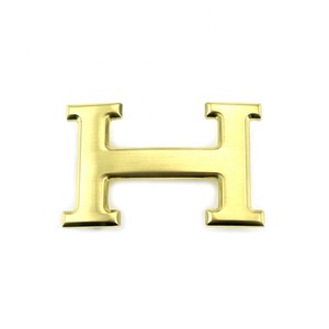 Wholesale H Shaped Custom Zinc Alloy Low Price Design Personalized Western Belt Buckle