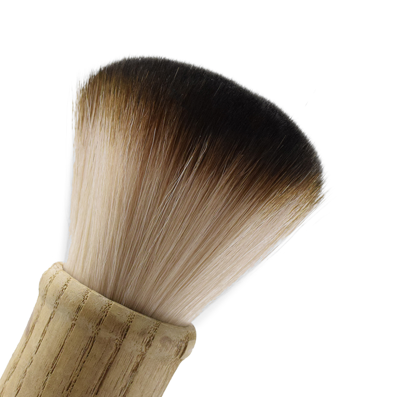 Vintage Neck Brush Barber Dust Hair Cleaning Brush Wood Handle Hair Styling Tools Hairdressing Accessories Neck Brush
