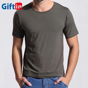 Llano Blanco Camiseta para Hombres Deporte Street Estilo Casual poliéster de tacto suave gimnasio Tees