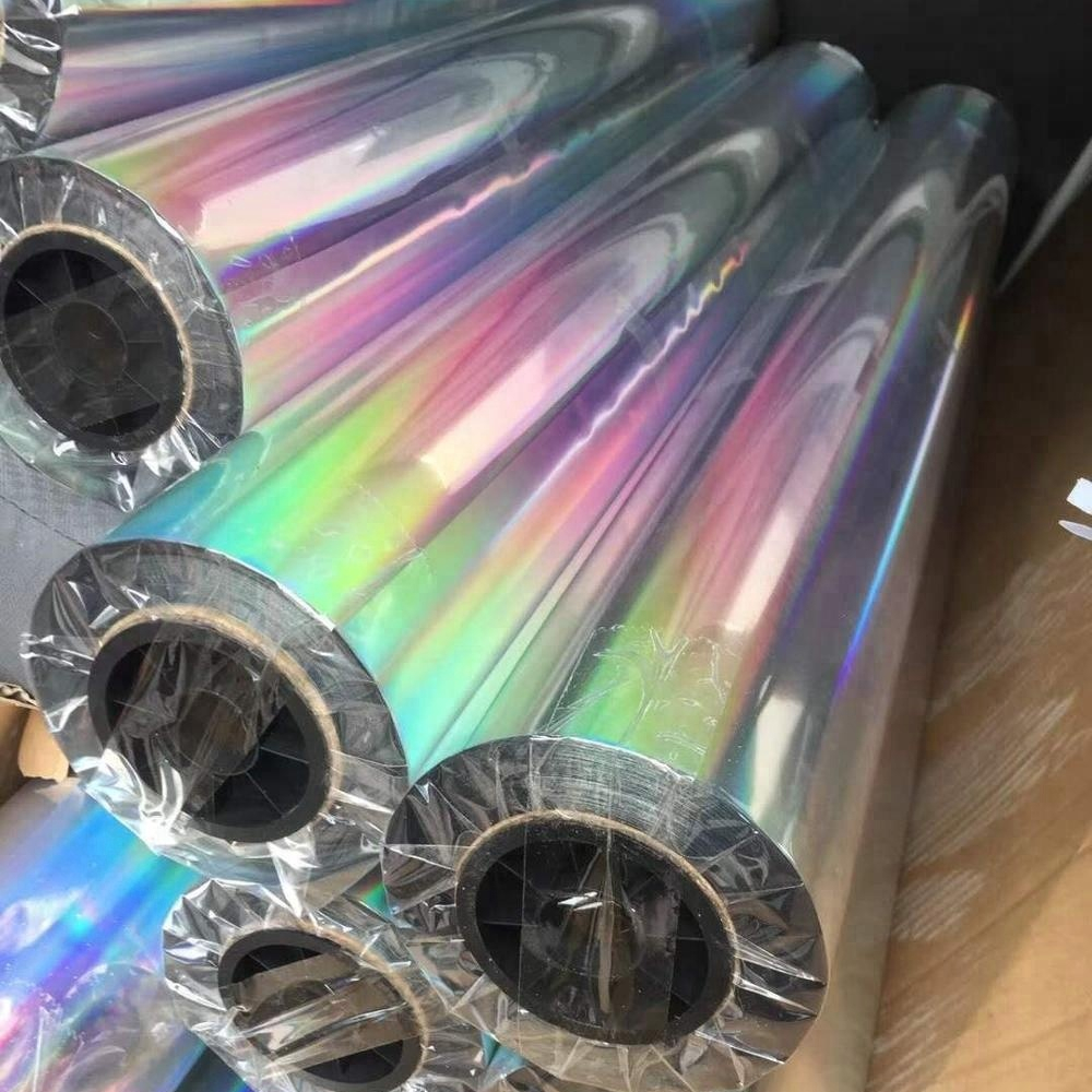 Лазерный хромированный Радужный Поливиниловый голографический самоклеящийся корпус автомобиля