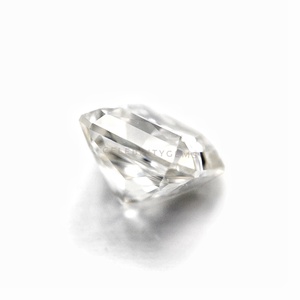 2mm to 11mm white square chamfer diamond forever brilliant princess cut moissanite