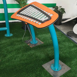 Moetry India Hot Sell Outdoor Musical Instrument Kids Percussion Playground Rainbow Xylophone with PE Board