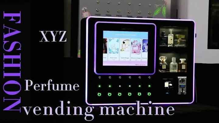 XYZ化粧品美容香水スプレー自動販売機香水ケルンディスペンサー自動
