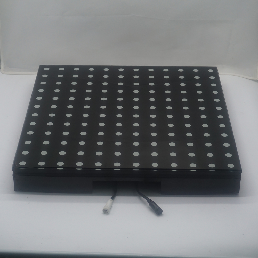 Весь 12*12 пикселей с интерактивной танцпол led dance пол DJ Дискотека DMX 3D время туннель RGB свет танцпол