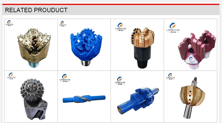 Api 12-1/4" Tci Drill Bit Tricone Rock Bit For Soft To Hard Formation
