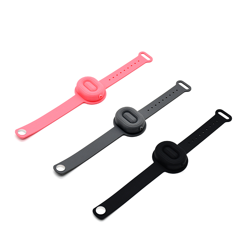 Лидер продаж Amazon для детей, браслет-дезинфицирующее средство для геля, брелок, регулируемый держатель для дезинфицирующего средства для рук, диспенсер для рук на запястье