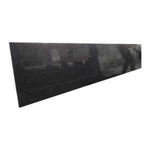Sparkling Black Glass Quartz Countertops Sparkling Black Glass