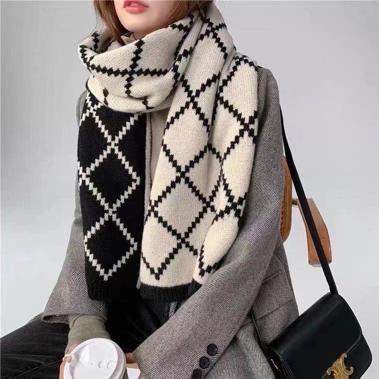2020 новый модный супер теплый толстый кашемировый зимний шарф для женщин