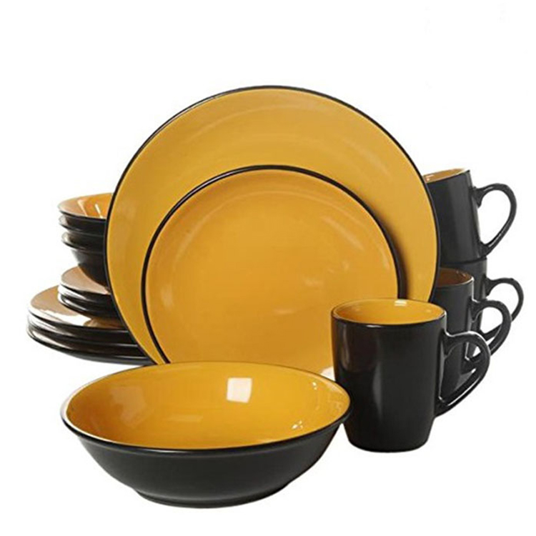 Набор посуды желтого цвета. Сервиз luminarc carine white black. Набор посуды bagatelle turquoise (q8814). Набор посуды голубой. Сервиз loraine lr 28330 19 пр.